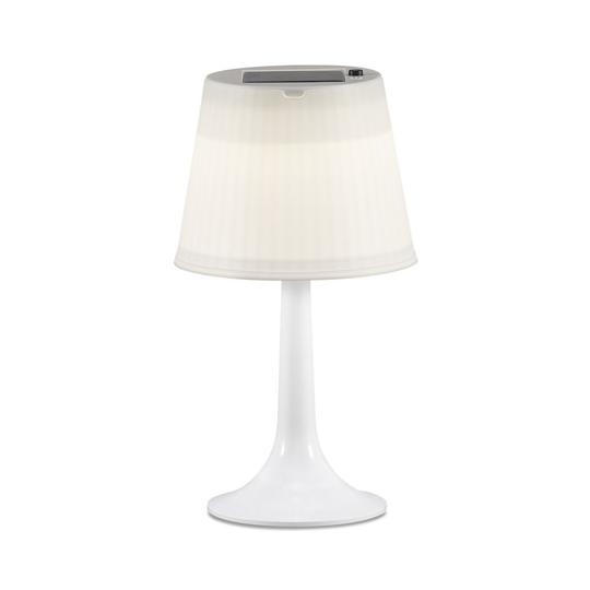 Solcell LED Konstsmide Assisi bordlampa Vit