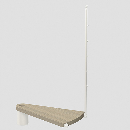 Fontanot Spin T 010 A - Extra steg trappa 128 cm