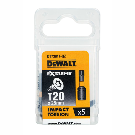 BITS TORSION DT7381T T20 25MM | Beijerbygg Byggmaterial