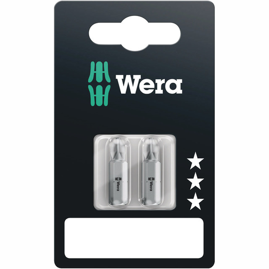 BITS PH2 WERA 25MM 2-PACK | Beijerbygg Byggmaterial