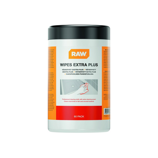 WIPES EXTRA PLUS 80-PACK RAW | Beijerbygg Byggmaterial
