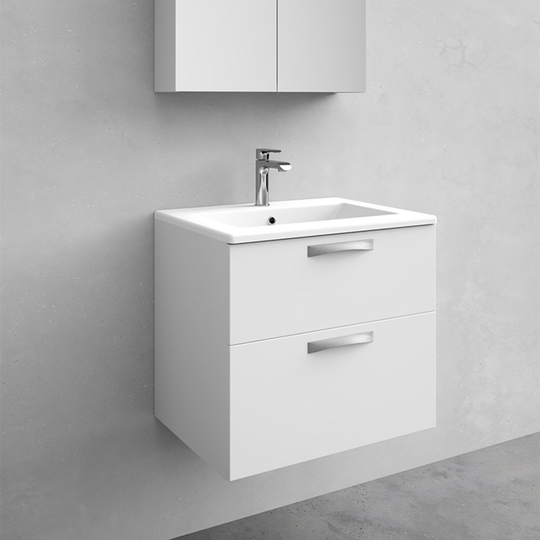 Kommod med tvättställ Noro City Vit Matt 600 mm