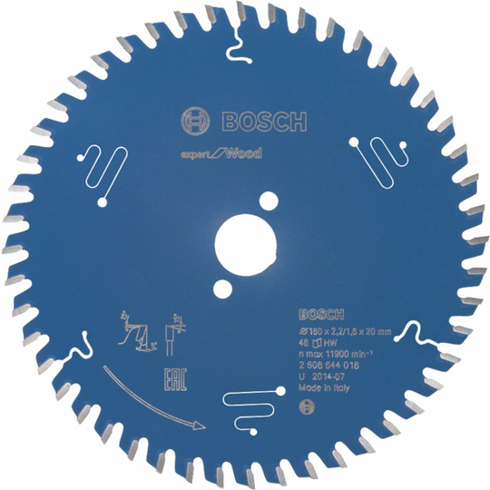 CIRKELSÅGKLINGA EXP WOOD 160X20X2,2MM 48T | Beijerbygg Byggmaterial