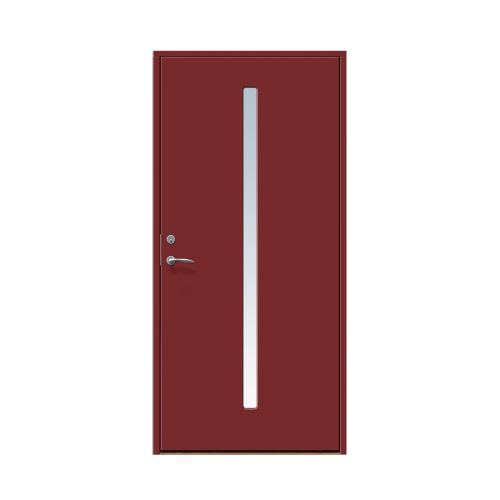 Enkeldörr till villa Åkarp 10 x 20, Högerhängd, Röd