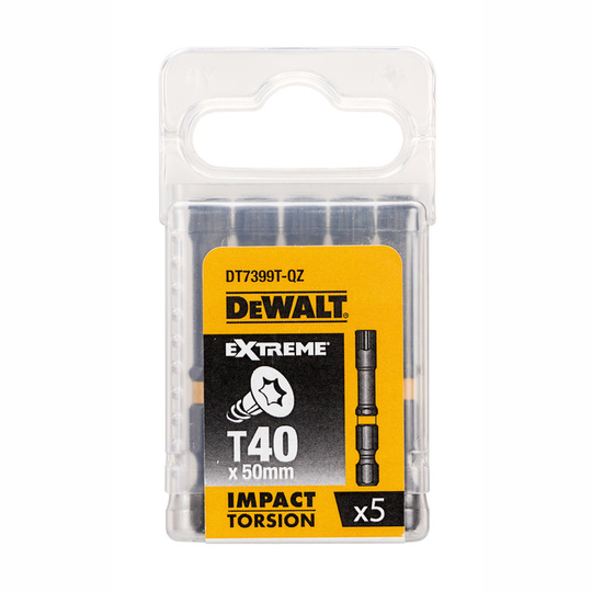 BITS TORSION DT7399T T40 50MM | Beijerbygg Byggmaterial