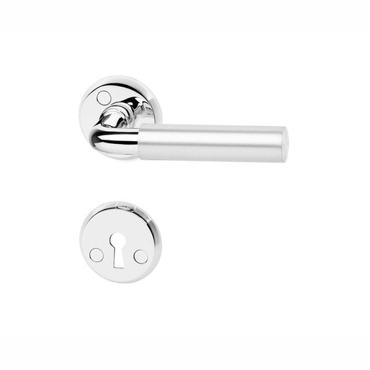 DÖRRHANDTAG A387 ALUMINIUM/KROM | Beijerbygg Byggmaterial