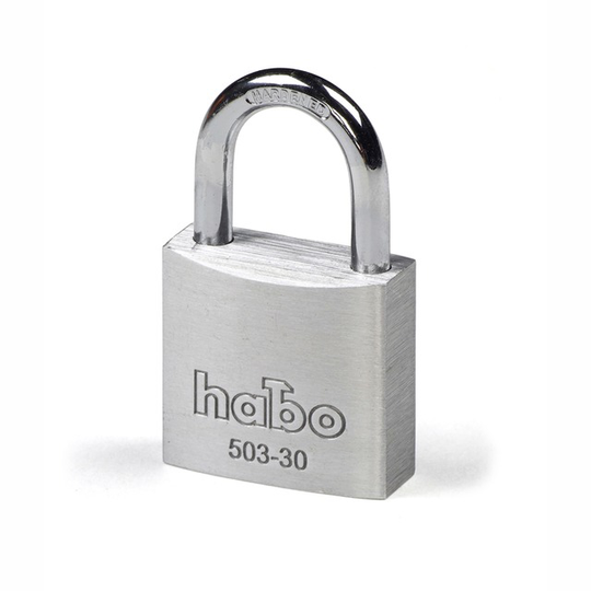 HÄNGLÅS HABO 503-30 ALU SB