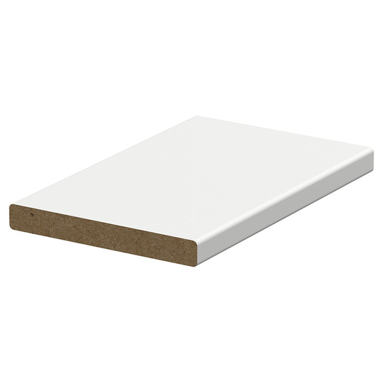 16X130 DÖRROMFATTN VIT L=2,44M | Beijerbygg Byggmaterial