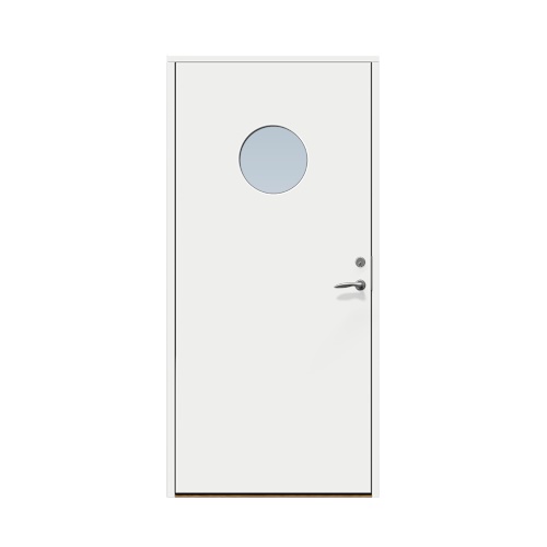Enkeldörr till villa Solbacka 9 x 21, Vänsterhängd, Vit