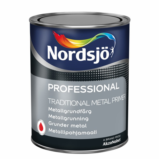 GRUNDFÄRG GRÅ PRO METAL PRIMER 1L