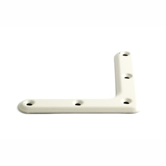 HÖRNJÄRN 1154 VIT 4ST 102X102MM BR