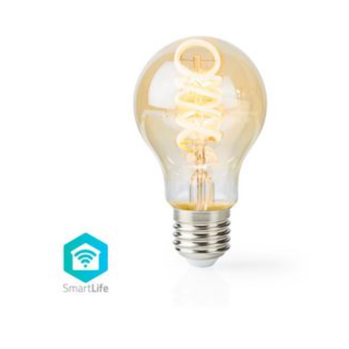 Varmvitt - kallvitt | E27 | 5.5W Nedis WiFi Smart LED-lampa