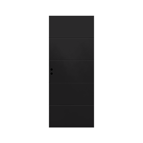 Innerdörr Singö Grunda Design 7 x 20, Svart